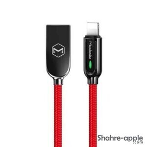 کابل شارژ USB-A به لایتنینگ هوشمند Auto Power Off مک دودو مدل CA-5260 طول 1.2 متر